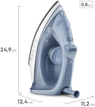 Ferro de Passar Electrolux ESI10 1200W Seco e Vapor Azul - Imagem 3