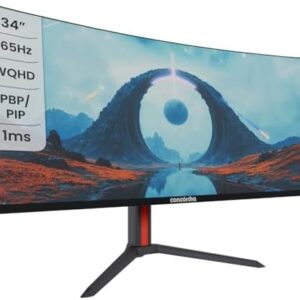 Monitor Gamer Concórdia UZ340 Curvo Ultrawide 34'' WQHD 165Hz 1ms