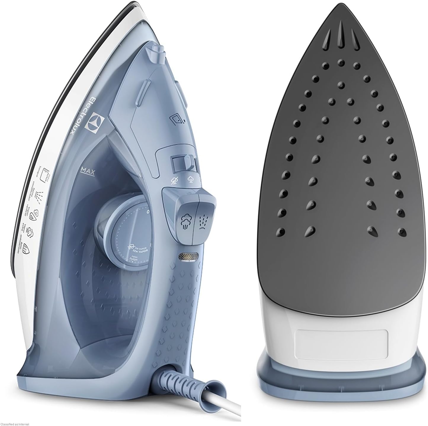 Ferro de Passar Electrolux ESI10 1200W Seco e Vapor Azul