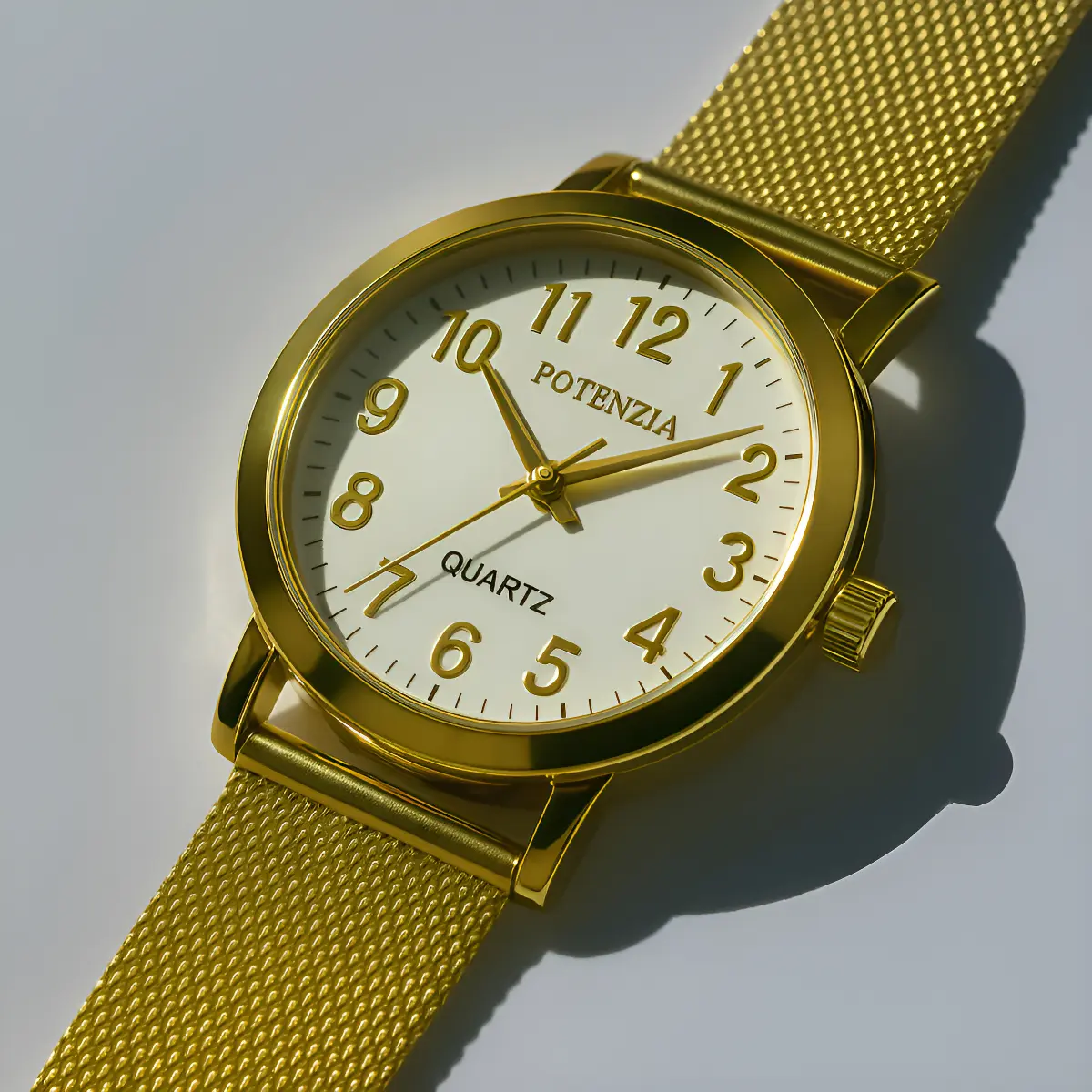 Kit Relógio Feminino Dourado MIGLORIE Quartz + Joias - Imagem 11