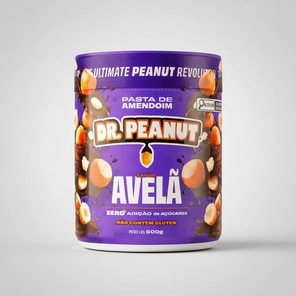 Pasta de Amendoim Dr. Peanut Gourmet 600g - Vários Sabores - Imagem 3