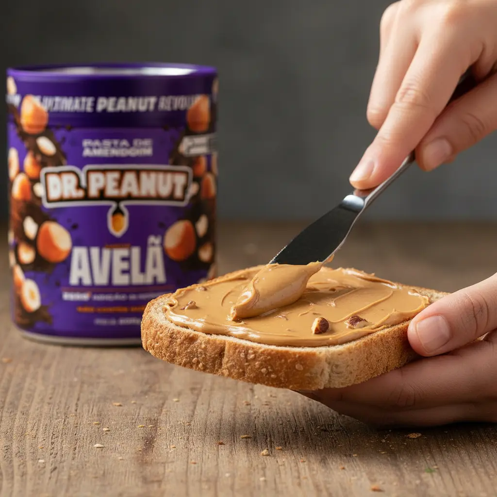 Pasta de Amendoim Dr. Peanut Gourmet 600g - Vários Sabores - Imagem 4