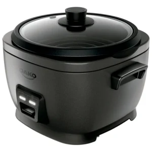 Panela de Arroz Elétrica Dako 4L 10 Xícaras 700W Cinza-escuro