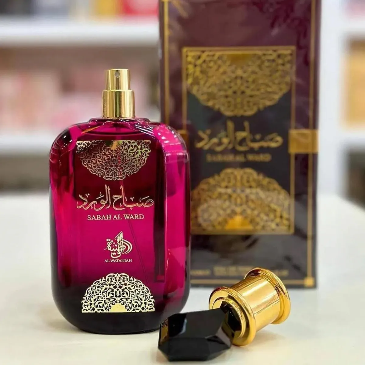 Perfume Sabah Al Ward Feminino Al Wataniah 100ml Eau de Parfum - Imagem 9