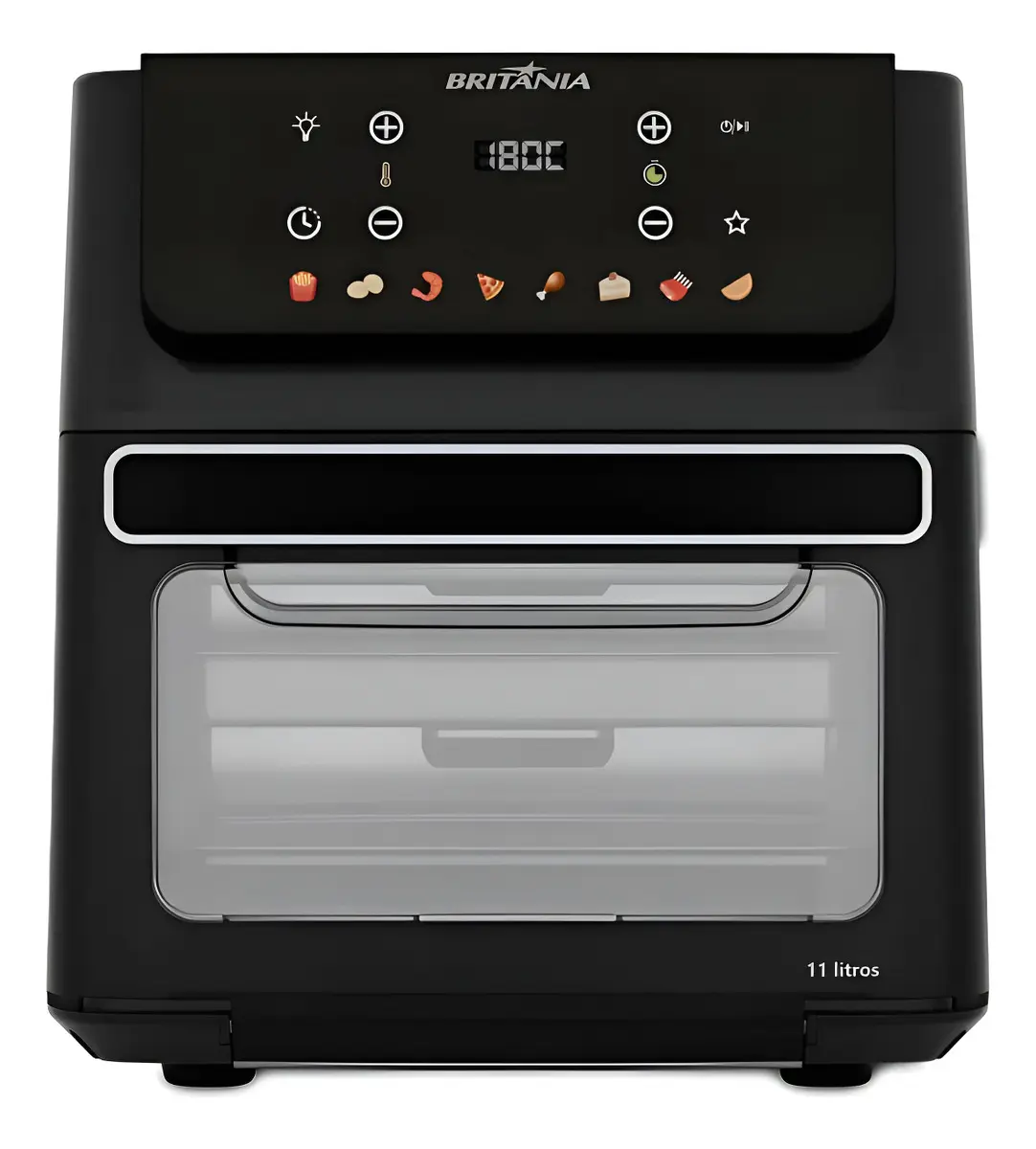 Air Fryer Oven Britânia BAF11A 11 Litros - 8 Funções, 1800W - Imagem 5