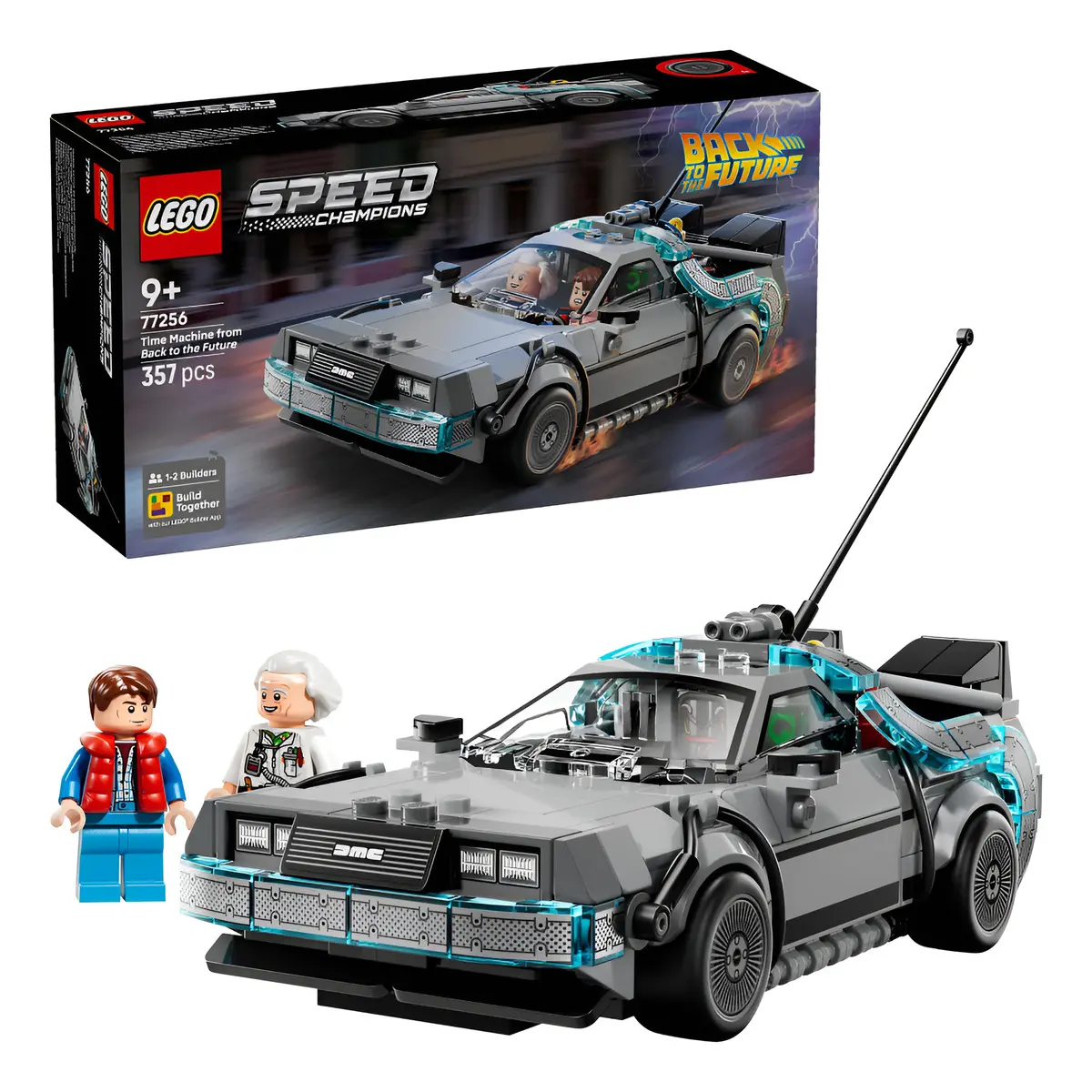 Lego DeLorean De Volta para o Futuro 77256 - 357 Peças