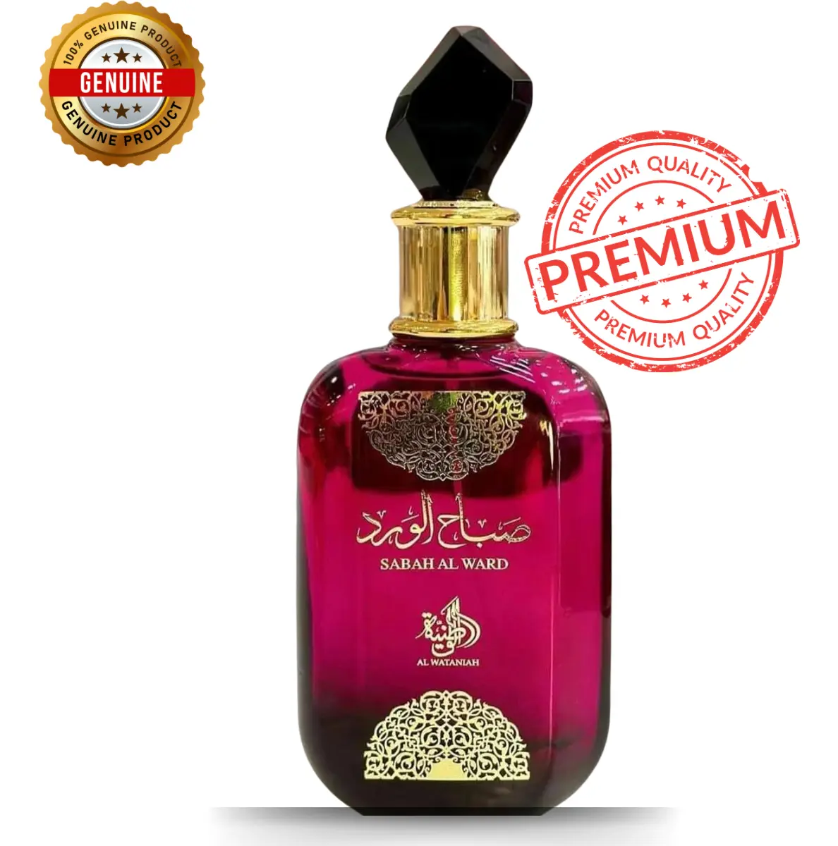 Perfume Sabah Al Ward Feminino Al Wataniah 100ml Eau de Parfum - Imagem 8