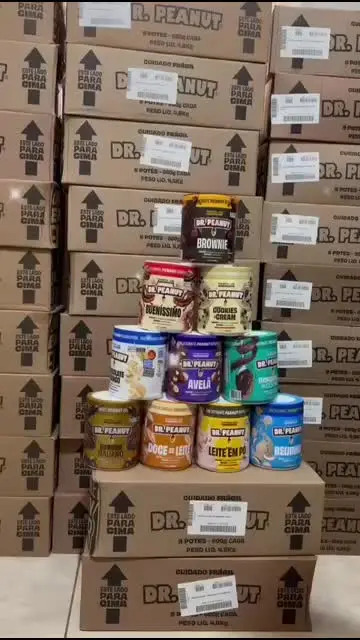 Pasta de Amendoim Dr. Peanut Gourmet 600g - Vários Sabores - Imagem 2