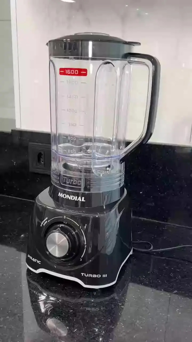 Liquidificador Mondial Pratic Turbo III 550W 2.2L - Imagem 2