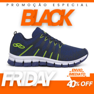 Tênis Masculino Esportivo Leve para Academia e Caminhada