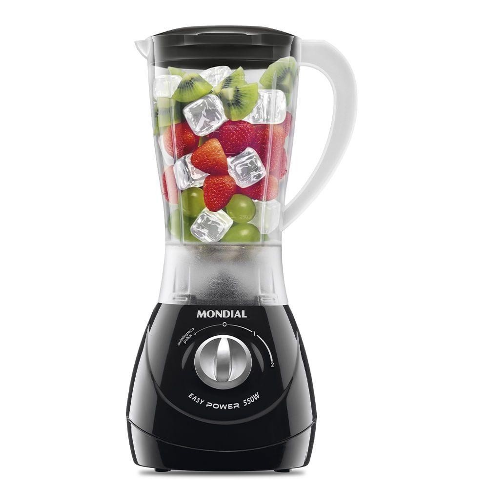 Liquidificador Mondial Easy Power L-550-B 550W 1,5L Preto 220V