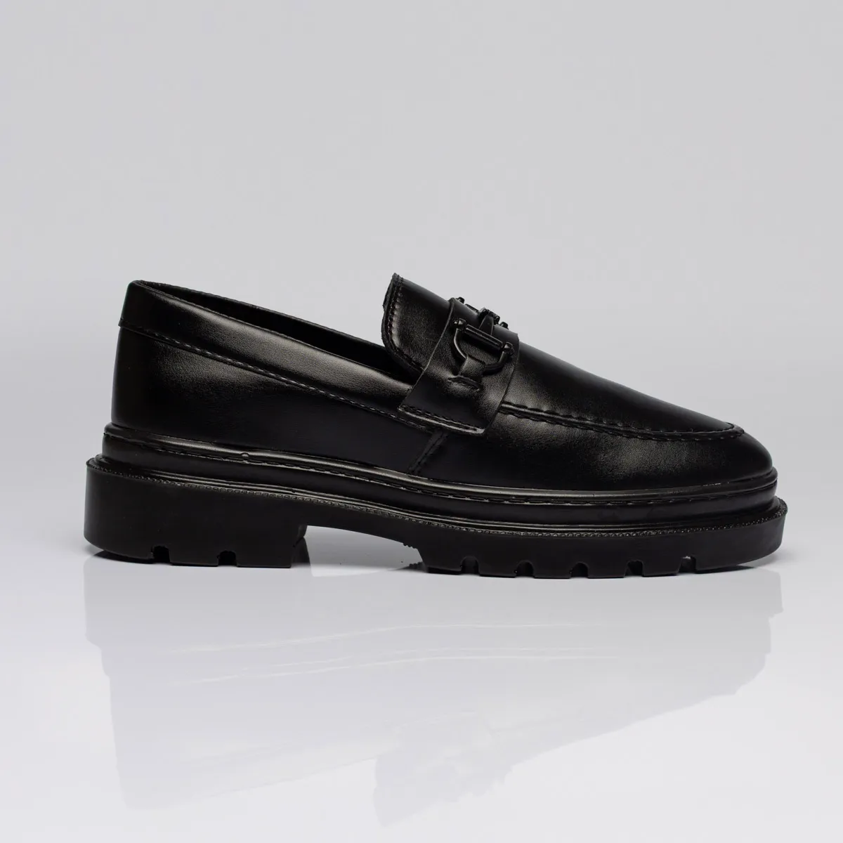 Sapato Social Masculino Mocassim Thézb Sem Cadarço PVC - Imagem 8
