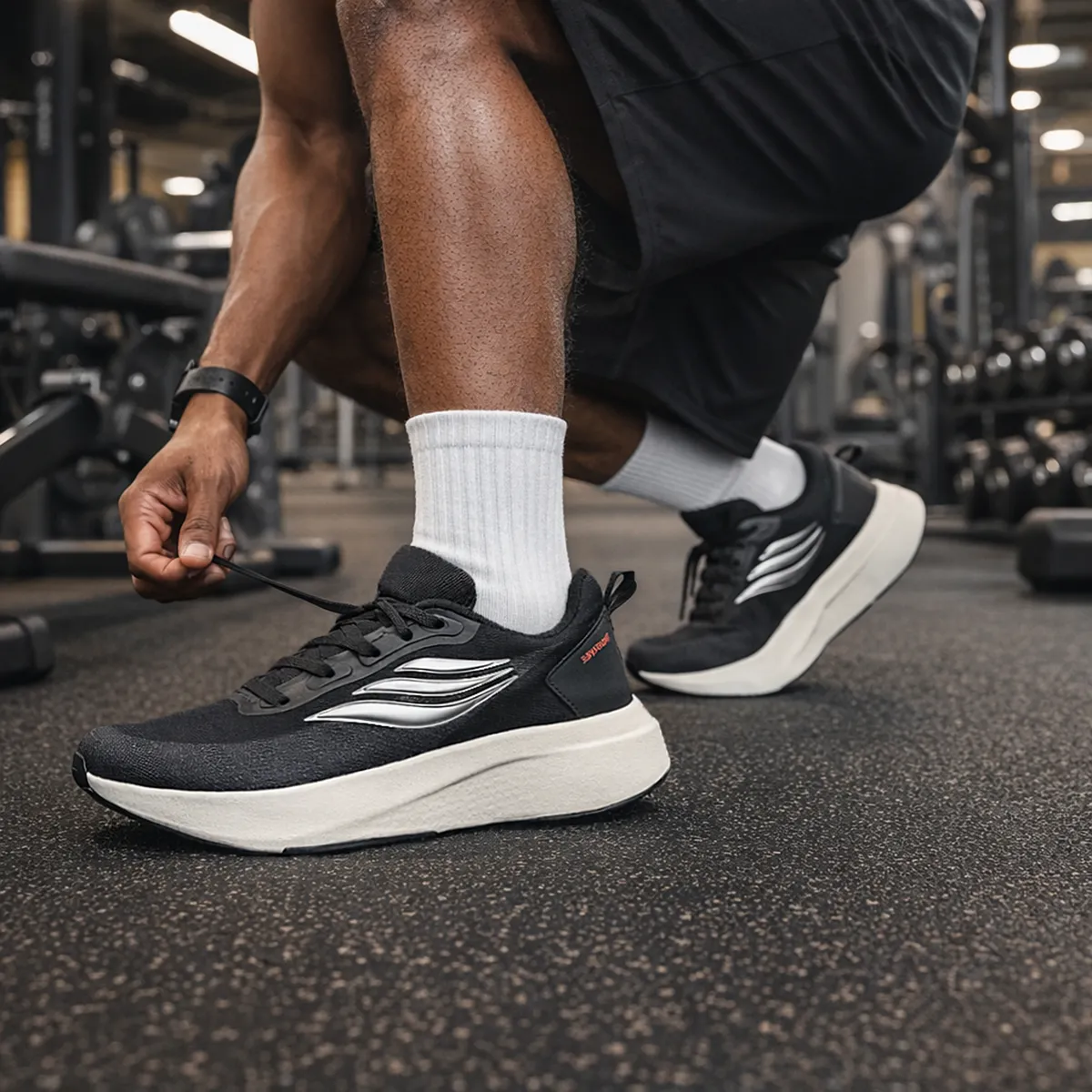 Tênis Masculino Saymon Corrida Academia Caminhada Leve - Imagem 5