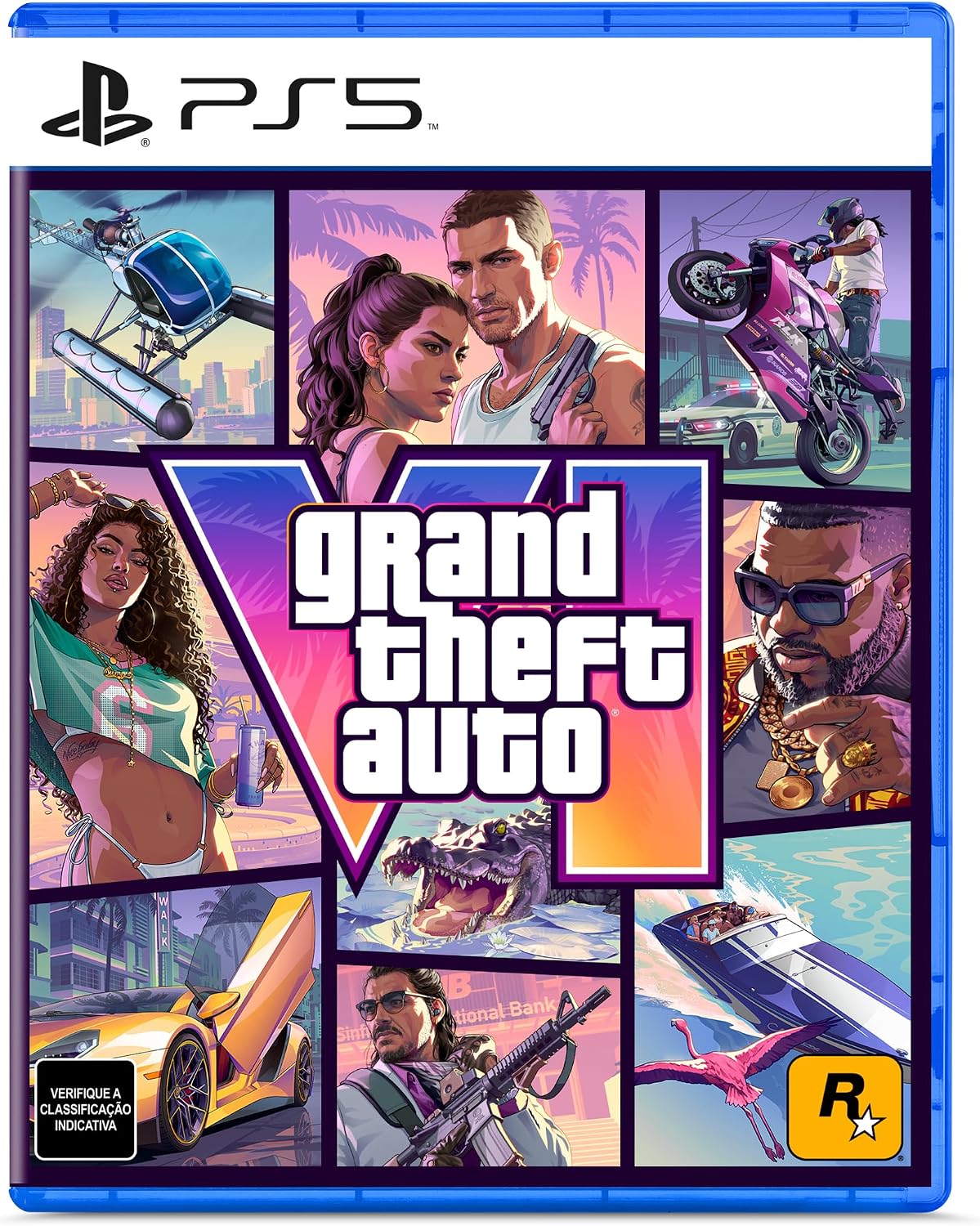 Grand Theft Auto VI PS5 - Jogo Digital Rockstar Games