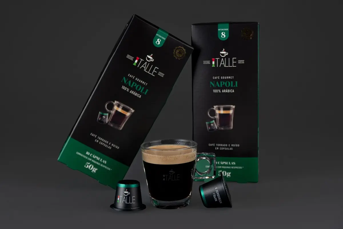 Cápsulas de Café Italle Compatíveis Nespresso - Kit 100 Unidades - Imagem 3
