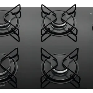 Cooktop Atlas Agile Up 4 Bocas Mesa Vidro Mega Chama Bivolt