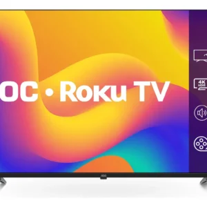 Smart TV AOC Roku TV 50" 4K UHD 7045 com Assistentes Virtuais