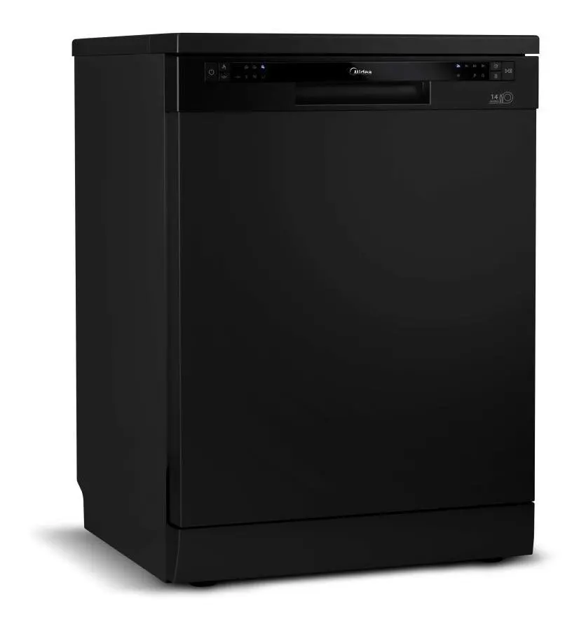 Lava-louças Midea 14 Serviços DWA14P1/DWA14P2 Preta - Imagem 2
