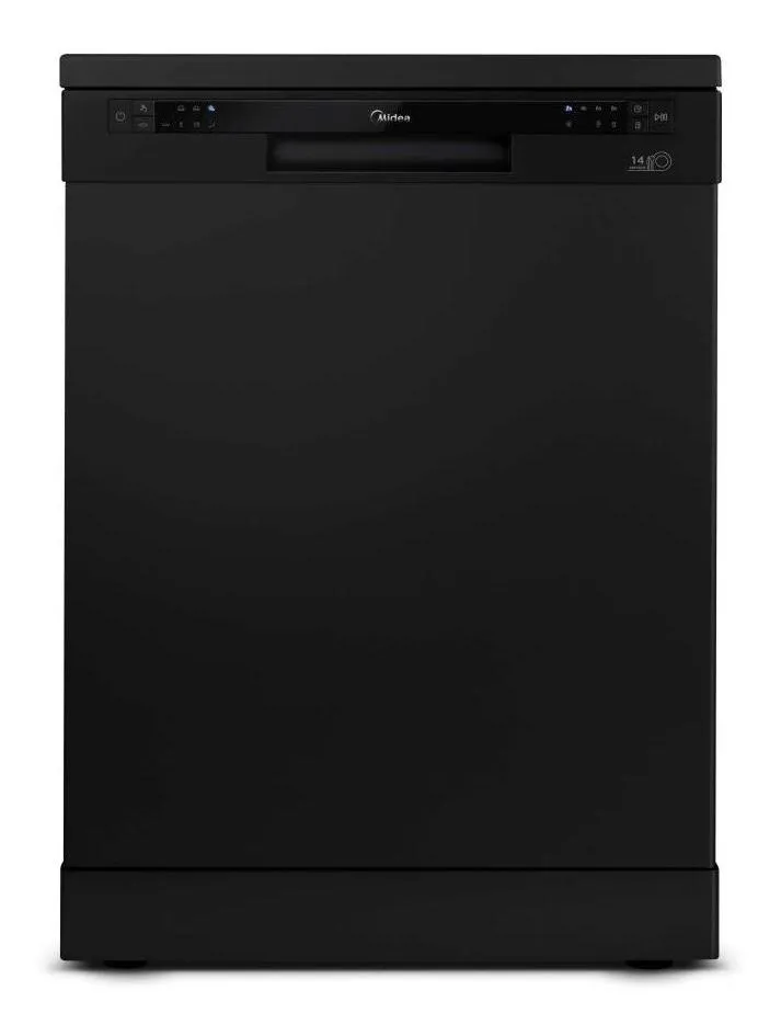 Lava-louças Midea 14 Serviços DWA14P1/DWA14P2 Preta